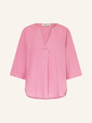 Cartoon Bluzka Z Lnu Z Rękawami 3/4 pink