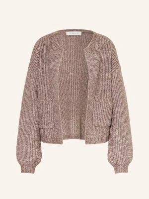 Cartoon Dzianinowe Wdzianko Z Błyszczącą Przędzą lila