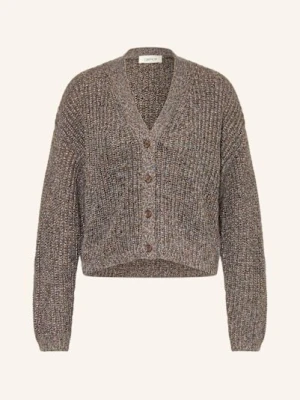 Cartoon Kardigan Z Błyszczącą Przędzą beige