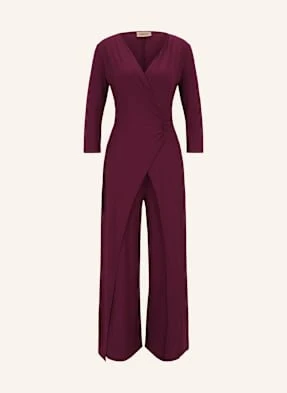 Cartoon Kombinezon W Stylu Kopertowym Z Rękawami 3/4 lila