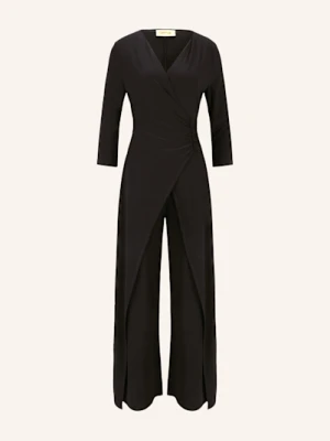 Cartoon Kombinezon W Stylu Kopertowym Z Rękawami 3/4 schwarz