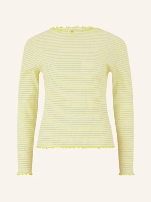 Cartoon Koszulka Z Długim Rękawem Z Falbankami gelb