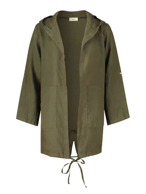 CARTOON Lniana kurtka przejściowa w kolorze khaki rozmiar: 36
