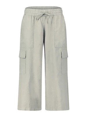 CARTOON Lniane spodnie w kolorze khaki rozmiar: L