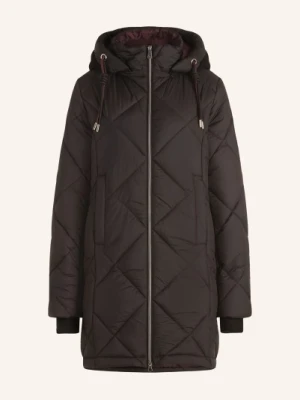 Cartoon Płaszcz Pikowany Z Odpinanym Kapturem schwarz