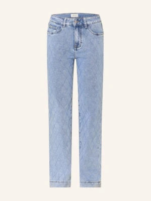 Cartoon Proste Dżinsy Z Kamieniami Ozdobnymi blau