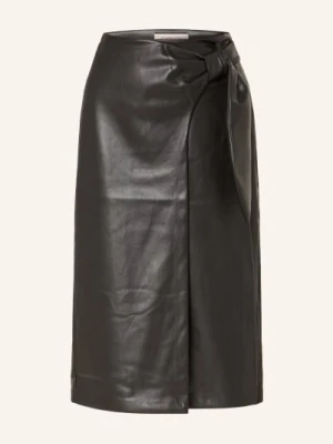 Cartoon Spódnica O Wyglądzie Skóry schwarz