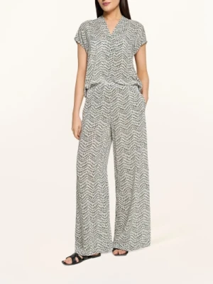 Cartoon Spodnie Typu Marlene beige