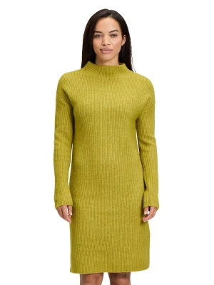 CARTOON Sukienka dzianinowa w kolorze limonkowym rozmiar: 38