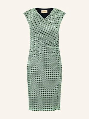Cartoon Sukienka Etui W Stylu Kopertowym Z Siateczki gruen