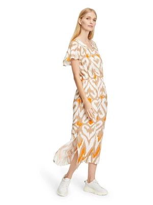 CARTOON Sukienka w kolorze beżowo-pomarańczowym rozmiar: 36