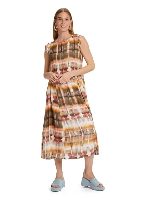 CARTOON Sukienka w kolorze oliwkowo-beżowym rozmiar: 42