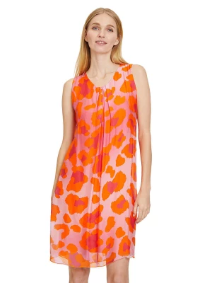CARTOON Sukienka w kolorze pomarańczowo-jasnoróżowym rozmiar: 42