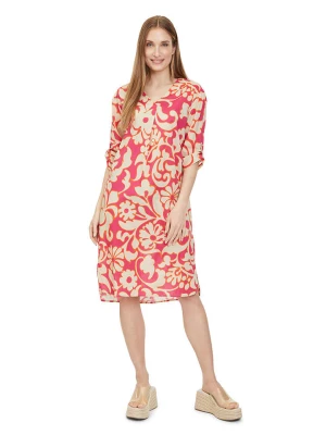 CARTOON Sukienka w kolorze różowo-beżowym rozmiar: 38