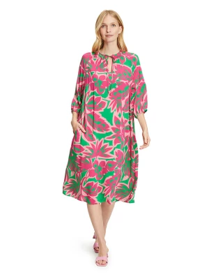 CARTOON Sukienka w kolorze różowo-zielonym rozmiar: 38