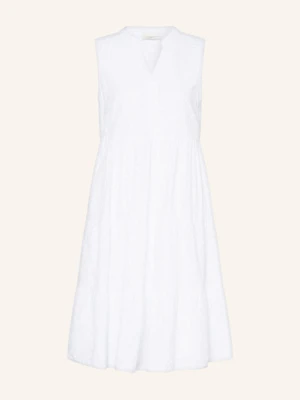 Cartoon Sukienka Z Dziurkowanej Koronki weiss