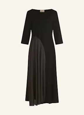 Cartoon Sukienka Z Mieszanki Materiałów Z Rękawami 3/4 schwarz