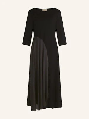 Cartoon Sukienka Z Mieszanki Materiałów Z Rękawami 3/4 schwarz