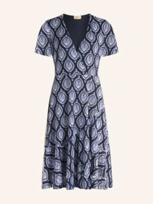 Cartoon Sukienka Z Siateczki Z Falbanami blau