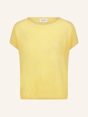 Cartoon Sweter Z Dzianiny gelb