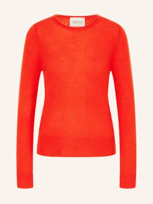 Cartoon Sweter Z Kaszmiru orange