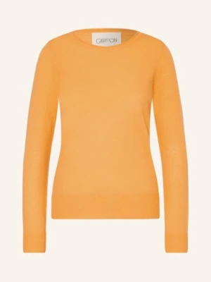 Cartoon Sweter Z Kaszmiru orange