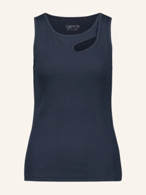 Cartoon Top Z Wycięciem blau