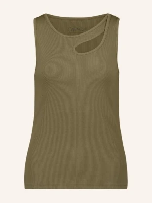 Cartoon Top Z Wycięciem gruen