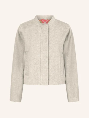 Cartoon Żakiet Pudełkowy Z Ozdobnymi Kamykami grau