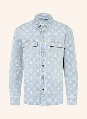 Casablanca Koszula Jeansowa Comfort Fit blau