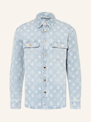 Casablanca Koszula Jeansowa Comfort Fit blau