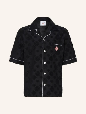 Casablanca Koszula Wypoczynkowa Comfort Fit schwarz