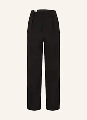 Casablanca Spodnie Relaxed Fit schwarz