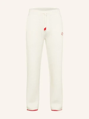Casablanca Spodnie Z Dzianiny weiss