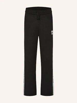 Casablanca Spodnie Z Dzianiny Z Lampasami schwarz