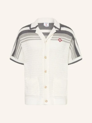 Casablanca Sweter Z Dzianiny Comfort Fit grau