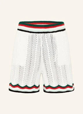 Casablanca Szorty Z Dzianiny Regular Fit weiss