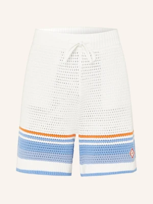 Casablanca Szorty Z Dzianiny Relaxed Fit weiss