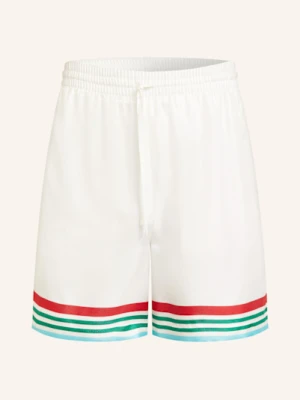 Casablanca Szorty Z Jedwabiu weiss
