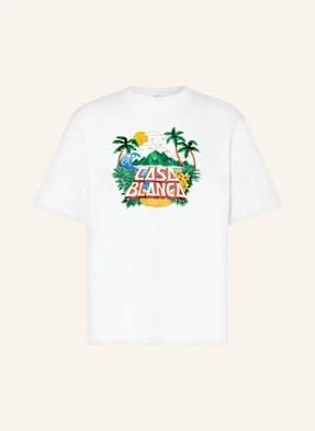 Casablanca T-Shirt Casa Beach Wave weiss