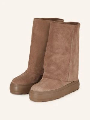 Casadei Botki Na Platformie Double Face braun