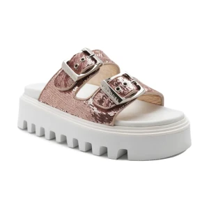 Casadei Klapki | z dodatkiem skóry