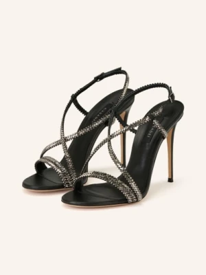 Casadei Sandały Josephine Julia Z Kamieniami Ozdobnymi silber