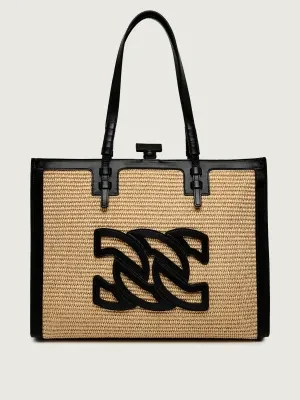 Casadei Shopperka BEAURIVA | z dodatkiem skóry