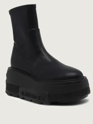 Casadei Skórzane botki na platformie MALLEOLO LAB