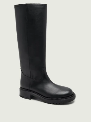 Casadei Skórzane oficerki Concept Symphony czarny