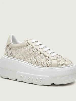 Casadei Skórzane sneakersy