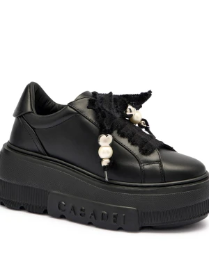Casadei Skórzane sneakersy