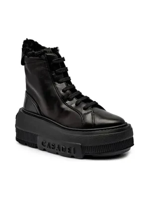 Casadei Skórzane sneakersy Nexus Aplsenales | z dodatkiem wełny