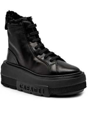 Casadei Skórzane sneakersy Nexus Aplsenales | z dodatkiem wełny